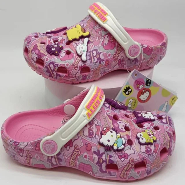 Clogs with charms